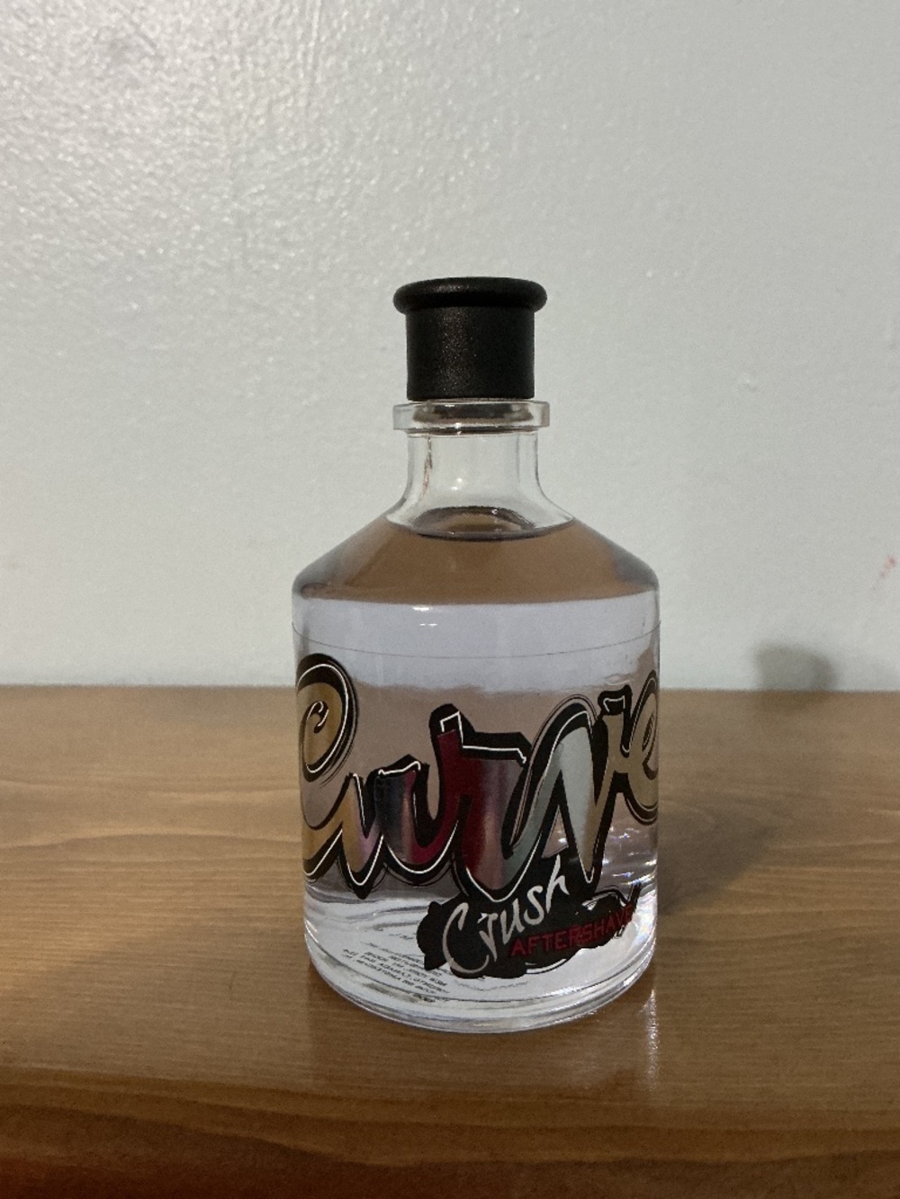 NEW Curve Crush for Men by Liz Claiborne 4.2 oz Aftershave Pour Splash Unboxed